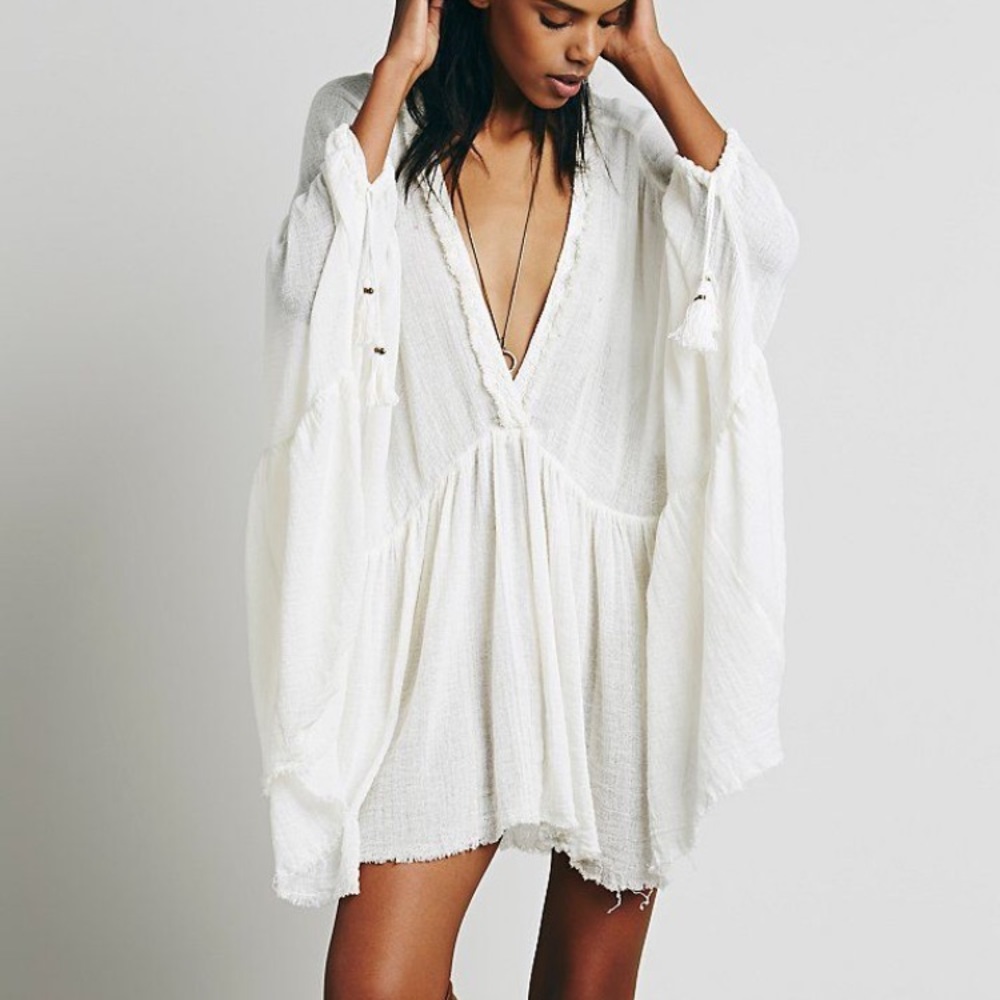 Free people Get Yer Gauze Tunic